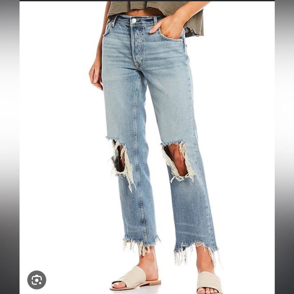 Free People Maggie Straight Jeans